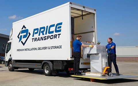 Price Express Transport Employees Handling Equipment