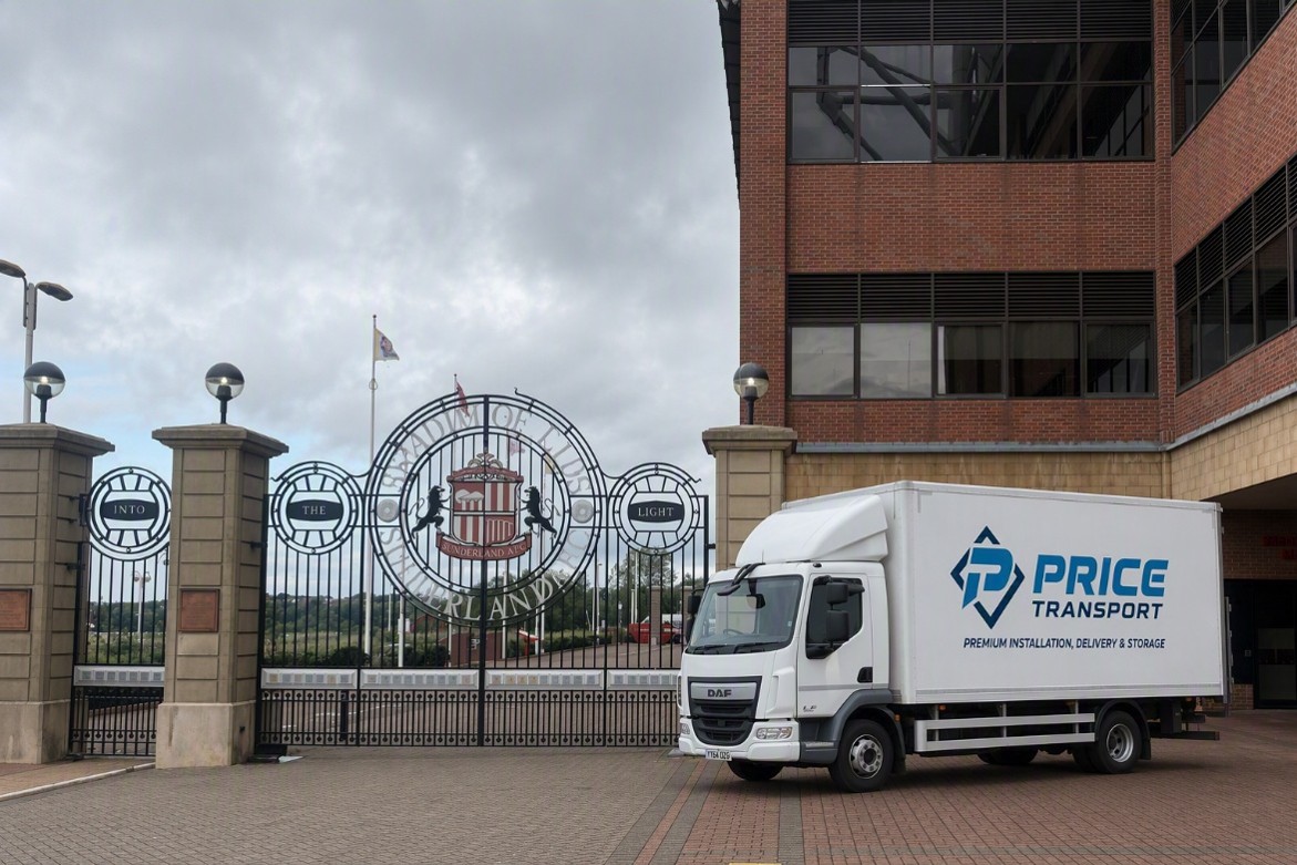 Price Transport Helps Prepare Sunderland AFC's Stadium of Light for the New Season